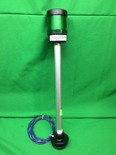 SIEMENS EMSC31ZXXXX2-SP GREEN SIGNAL COLUMN 24V GREEN 16" TUBE 8WD4 308-0AA0