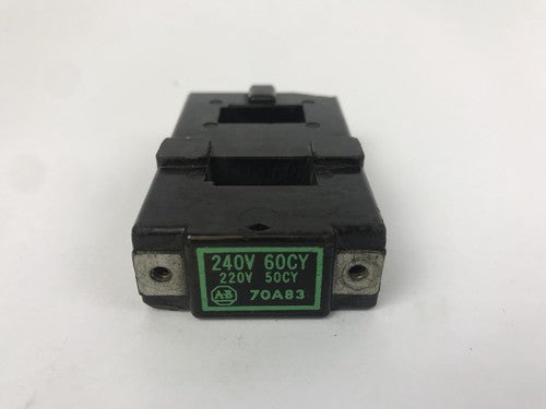 ALLEN BRADLEY 70A83 COIL 240V 60CY 220V 50CY 0