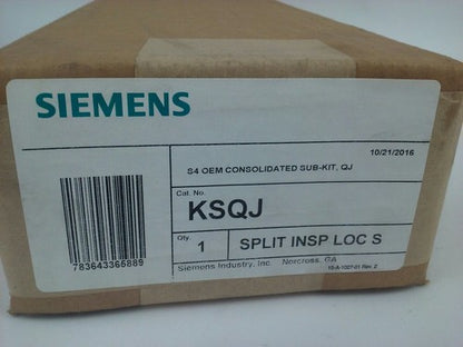 SIEMENS KSQJD S5/SWBD OEM CONSILIDATED SUB KIT QJ SPLIT INSP LOC D1