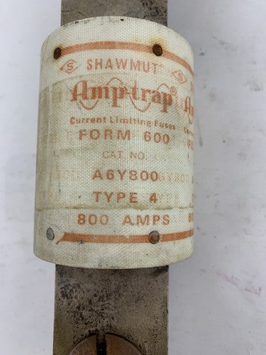Shawmut Amp-trap A6Y800 Type 4 800A 600V Fuse1
