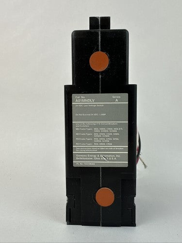 SIEMENS A01MNDLV SERIES A 24VDC LOW VOLTAGE SWITCH0