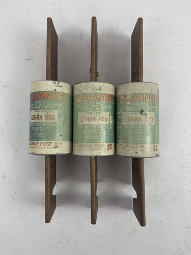 Reliance LENRK600 600A 250V Fuse "Lot of 3"0