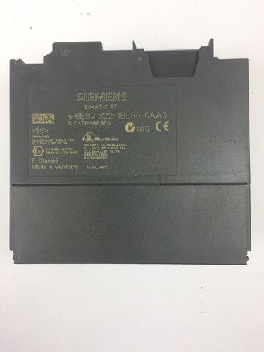 SIEMENS 6ES7 322-1BL00-0AA0 OUTPUT MODULE 2