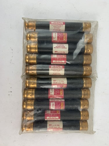 Bussman Fusetron Dual-Element Time Delay 2/10A 600VAC Fuse "Lot of 10"0