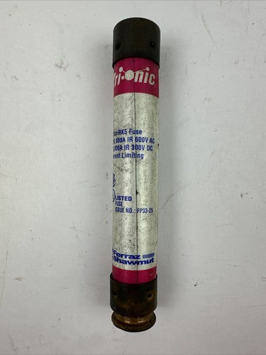 FERRAZ SHAWMUT TRS20R TRI-ONIC SMART SPOT 20A 600VAC 300VDC RK5 FUSE (LOT OF 5)4