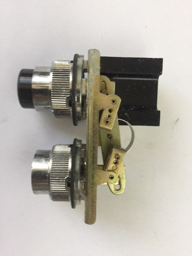 WESTINGHOUSE OT1 ASSEMBLY BLACK-RED MAINTAINED CONTACT PUSHBUTTON 506C933G011