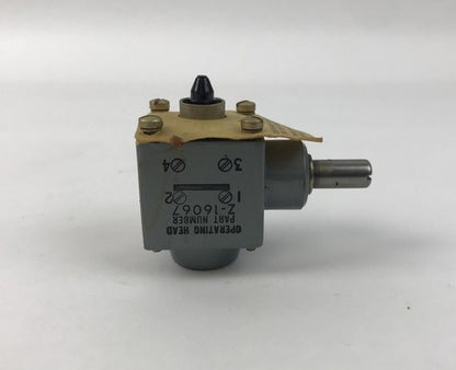 ALLEN BRADLEY Z16067 OPERATING HEAD,BUL 802T,OILTIGHT LIMIT SWITCH,TYPE A2, NEW 2