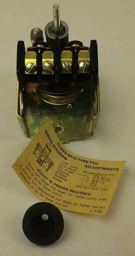 SQUARE D 9013 FYG2 PRESSURE SWITCH, 60-80PSI, 2P, 3PH, 115/230/32V, 3HP2