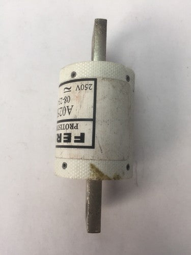 FERRAZ A025R100 PROTISTOR FUSE 250VAC 100AMP4