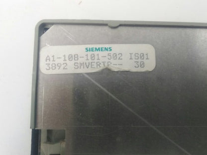 SIEMENS A1-108-101-502 LCD2401L SIMOREG OPERATOR DISPLAY 6SE1200-7AA10-1, USED2