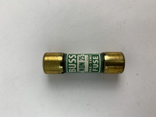 Bussman One-Time NON 25 25A 250V Fuse "Lot of 10"2