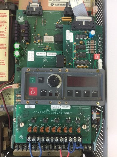 ALLEN BRADLEY 1336-B007-EAD-FA2-L3-S1 CONTANT TORQUE 3-PH AC DRIVE SER A 380/4159