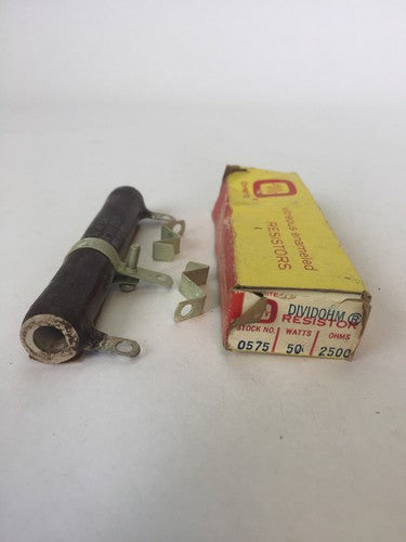 OHMITE 210-50K-40 RESISTOR NO. 0575 2500 OHMS 50 WATTS0