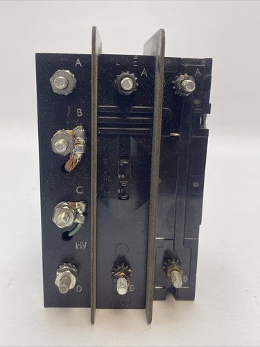 HEINEMANN CD3-A3A2A6 CIRCUIT BREAKER POLE 1 & 2 45AMPS 480VAC POLE 3 115VAC4