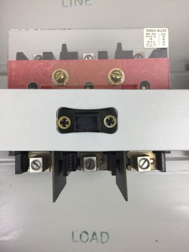 WESTINGHOUSE RDSN6030 SWITCH MAX AMP 30 MAX VOLT 600AC 250DC TYPE 3R RAINPROOF6