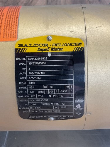 GOULD WATER TECHNOLOGY 2ST1H9A4BM NPE 1 1/4 X 1 1/2-6 PUMP E09A32E5BB2S 3HP2