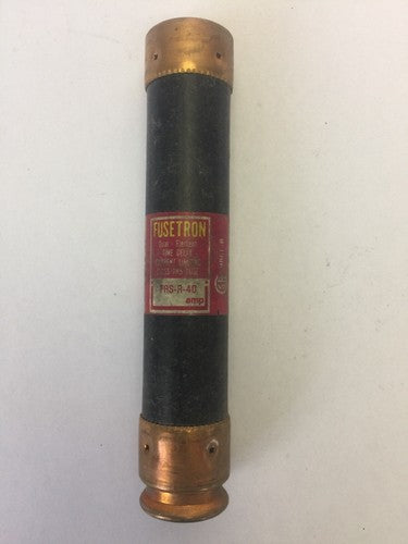 FUSETRON FRS-R-40 FUSE 600VAC 40A DUAL ELEMENT TIME DELAY CLASS RK5 (LOT OF 10)0