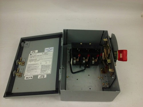 GE THN2261JDC H.D. SAFETY SWITCH 30A,600/250VDC, MODEL 10, TYPE 1,5,12 ENCLOSURE3
