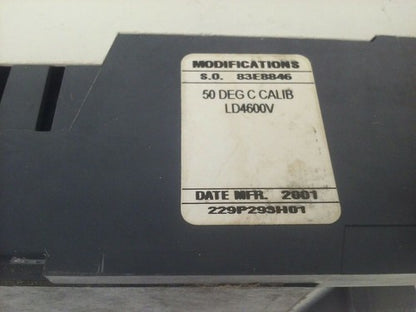 CUTLER HAMMER LD4600V CIRCUIT BREAKER 600A 600VAC 250VDC 3P LT4600TV TRIP UNIT8