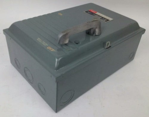 FPE 1632 TYPE A FUSIBLE SAFETY SWITCH 3P, 60A, 240VAC, 4 WIRE, 3 BLADES,7 1/2HP 8