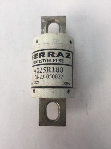 FERRAZ A025R100 PROTISTOR FUSE 250VAC 100AMP0
