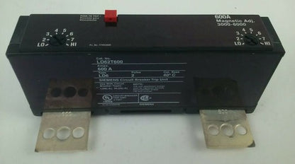 SIEMENS LD62T600 SENTRON MCCB TRIP UNIT ONLY 2P 600A 600V FRAME LD TYPE LD62