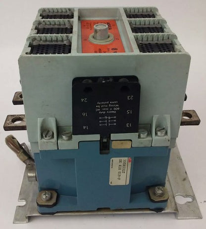 ASEA EG315-1 CONTACTOR, 3PH, 600V,100-200H.P., 270A CONT, SIZE 5,120V COIL,USED 3
