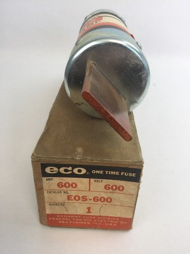 FPE ECO EOS600 ONE TIME FUSE 600AMP 600V0