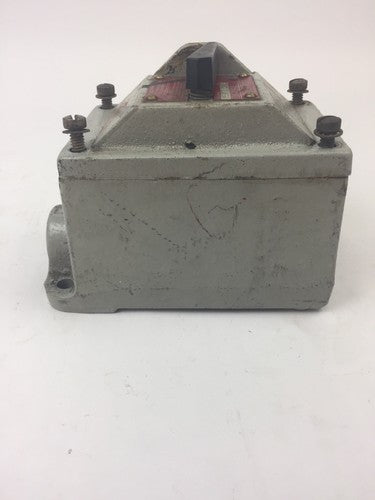 ALLEN BRADELY 600-TEX5 MANUAL STARTER SWITCH 1HP 115-230VAC 3/4HP 115-230VDC 2