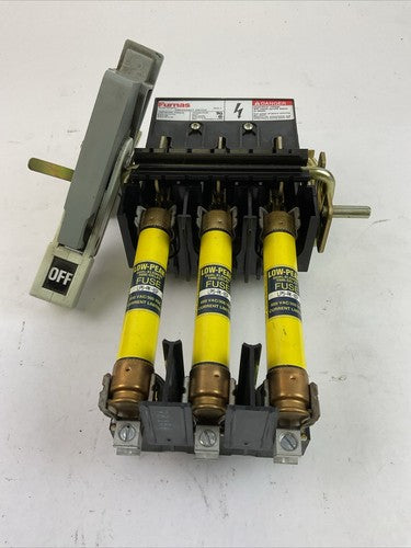 FURNAS D46120-001 SER A DISCONNECT SWITCH LPS-RK-8SP 8AMP 600VAC 300VDC FUSE0