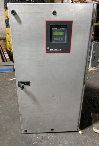TRANSFER SWITCH GE ZENITH - 100 Amp - 120/240V - 3 Ph STAINLESS ZTSDL10FS-380