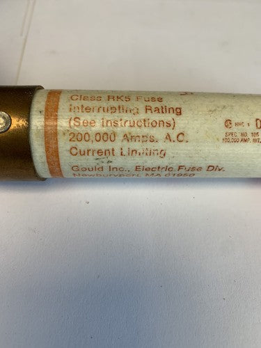 Gould Shawmut Amp-trap ATS-DE80R 80A 600V Fuse "Lot of 3"3