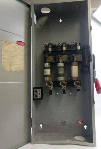 GE TH4324 7 Safety Switch 200A 240VAC/250VDC Type 1 Indoor Enclosure Fused2