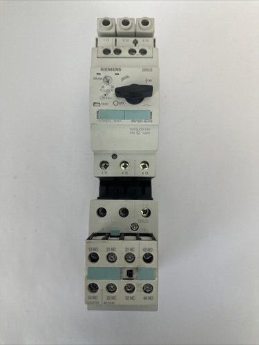 SIEMENS STARTER 3RV1031-4EA10 22-32A 600VAC 30HP 3RT1034-1BB40 3RH1921-1HA220