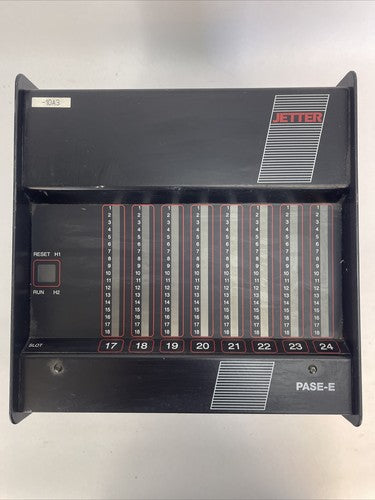 JETTER PASE-E/E-EW PLC CONTROLLER 85-264VAC 47-440HZ 8 SLOT0