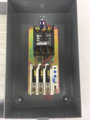 CUTLER HAMMER A25CGE40B MOTOR STARTER A25CNC40 C306GN37