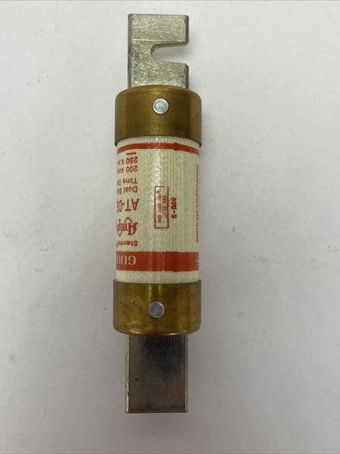 GOULD SHAWMUT AT-DE 200R AMP-TRAP DUAL ELEMENT CLASS RK5 FUSE 250VAC 200AMP5