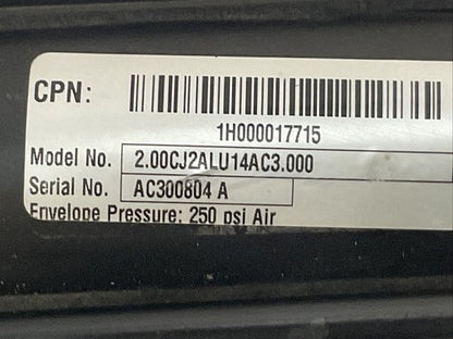 PARKER 2.00CJ2ALU14AC3.000 CYLINDER 250PSI1