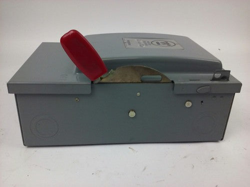 WESTINGHOUSE HU-322 SAFETY SWITCH 60A, 240V, 3P, NON FUSIBLE, 15-30 H.P., NEW7