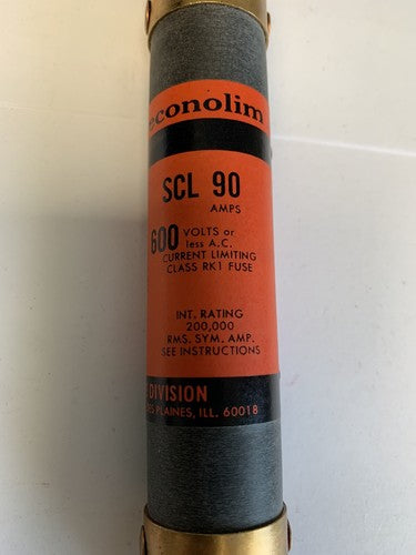 Economy Fuse SCLR90 90A 600V Fuse2