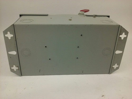 WESTINGHOUSE, HUN362, SAFETY SWITCH, 60A, 600V, 3P, TYPE 1 INDOOR, MISSING PARTS10
