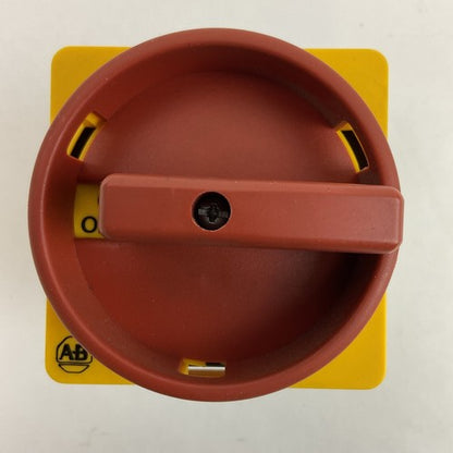 ALLEN BRADLEY 194L-E16-1752 LOAD SWITCH WITH HANDLE 600VAC 16A 3PH 7.5HP0