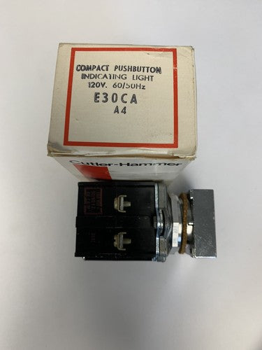 Cutler-Hammer Compact Pushbutton Indicating Light E30CA1