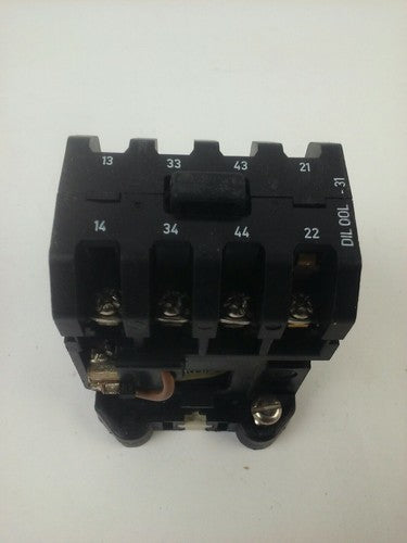 KLOCKNER MOELLER DIL00L-31-NA CONTACTOR RELAY 120V COIL 3PH 300VAC 20A 1HP2