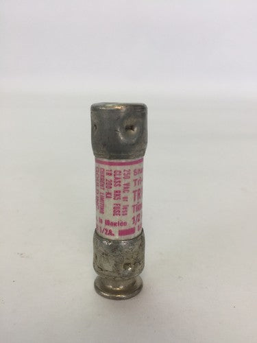 GOULD SHAWMUT TR1/2R FUSE 0.5A 250VAC (LOT OF 8)4