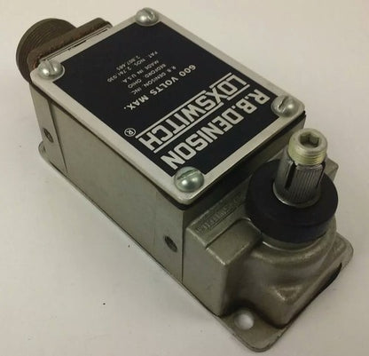 R.B.DENISON PL300WDR2M4, SERIES D,LOX-SWITCH LIMIT SWITCH,600V,NEW SURPLUS,PL3005
