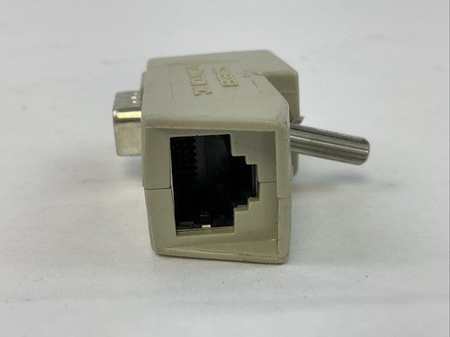 SCHNEIDER 170 XTS 020 00 MODBUS PLUS CONNECTOR DB9 TO RJ45 (LOT OF 2)5