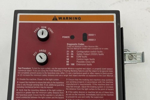 WINTRISS 9685501 SAFETY LIGHT CURTAIN 240VAC 50/60HZ2