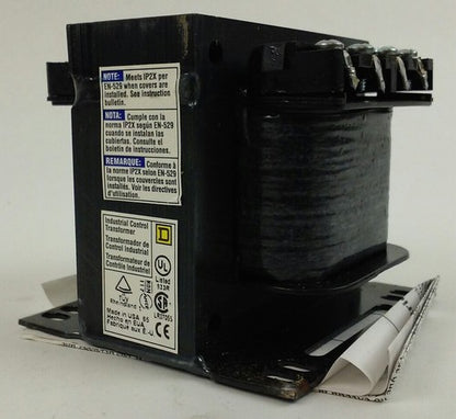 Square D 9070T150D12 Industrial Control Transformer 0.15kVA PRIM.VAC 480/460/4402