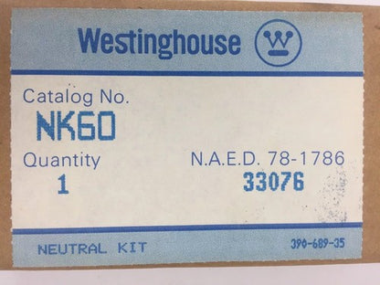 WESTINGHOUSE NK60 NEUTRAL KIT 0